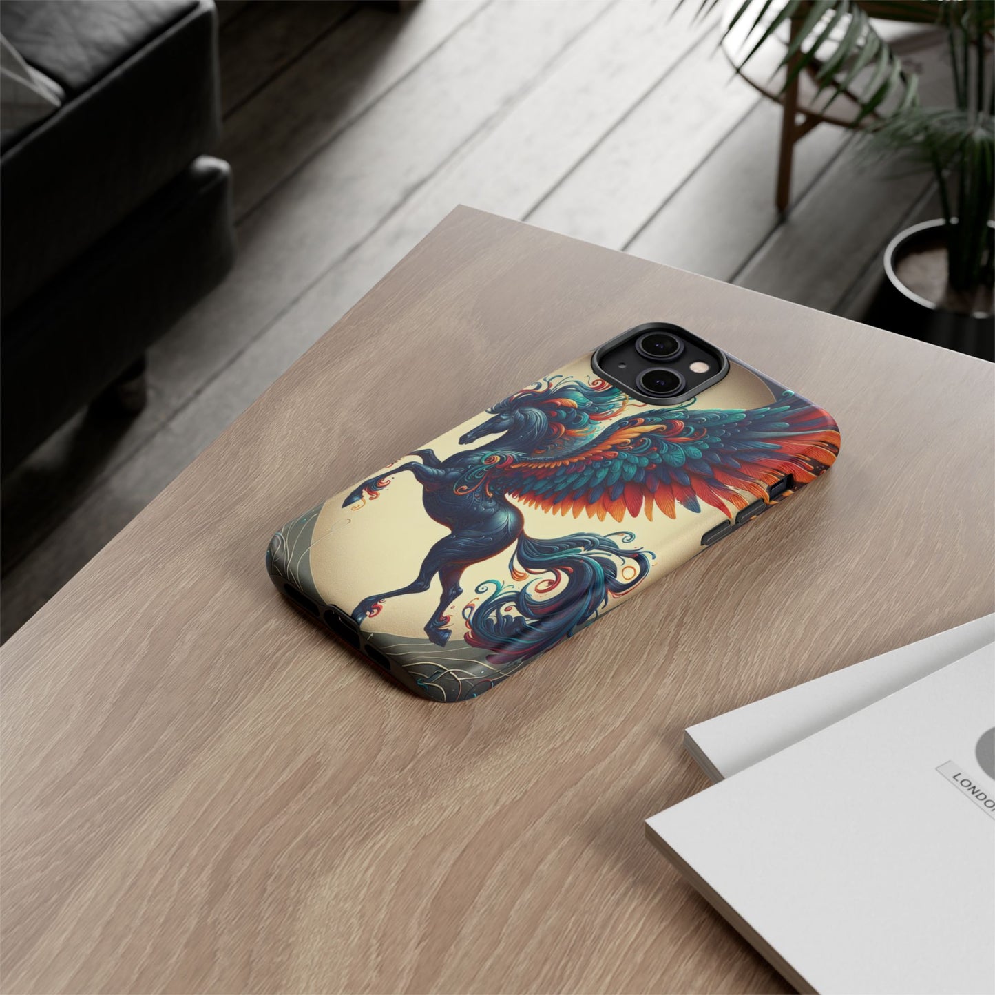 Winged Fantasy in Motion - Phone Case