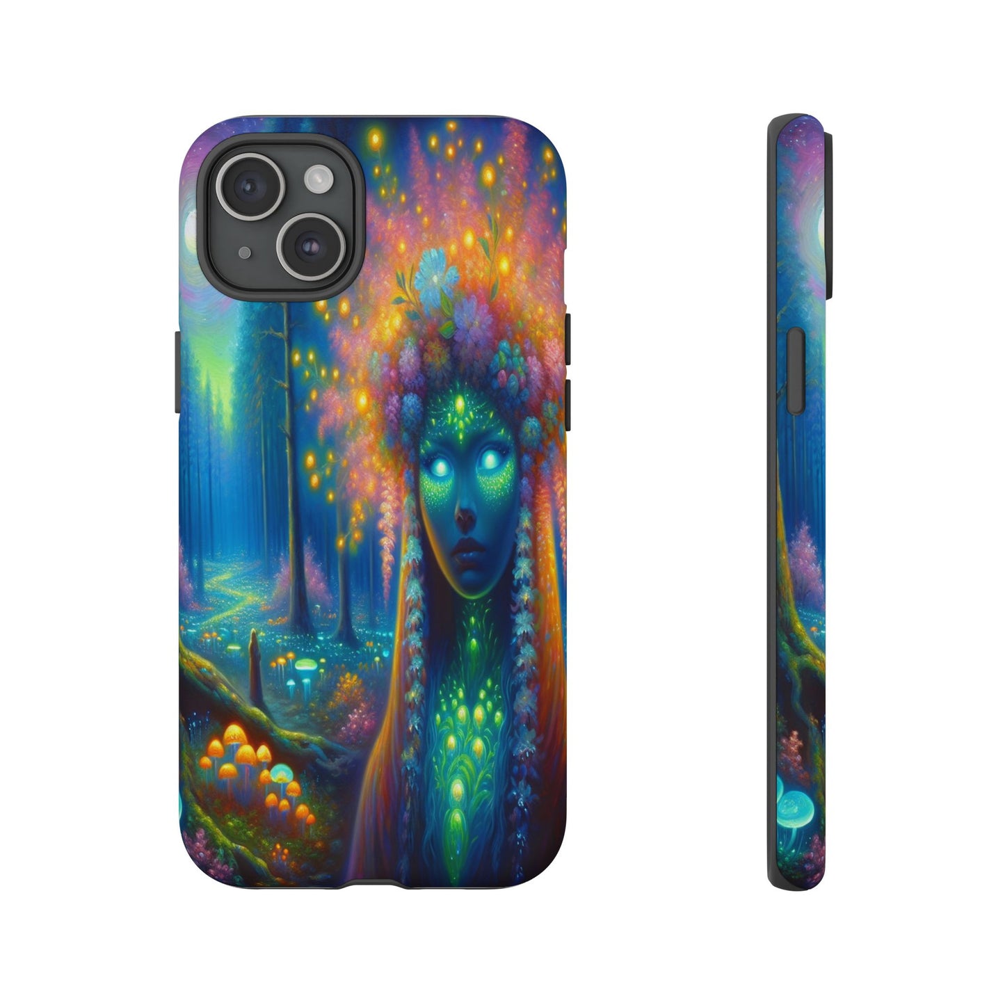 Forest of Mystical Lights - Phone Case