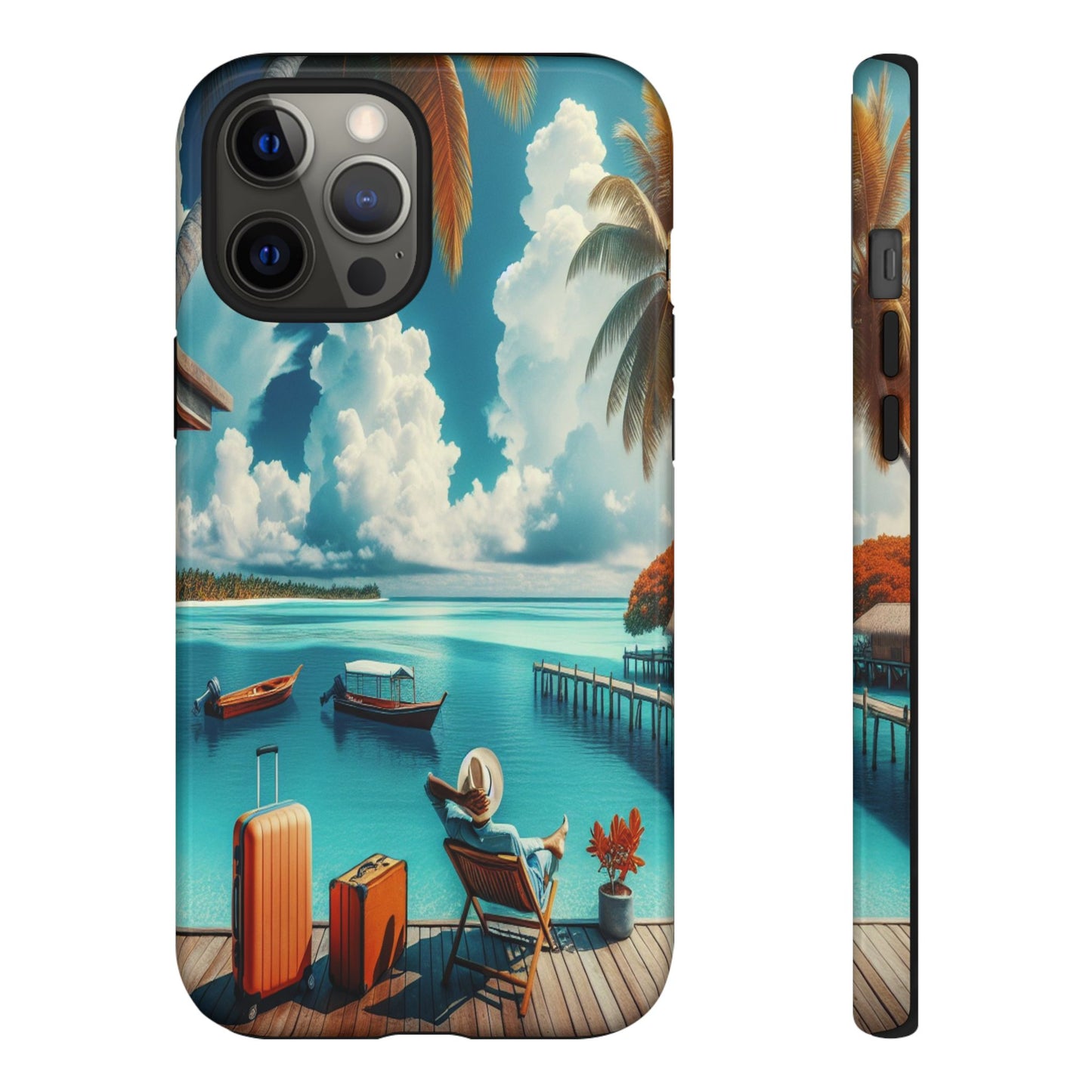 Island Escape Oasis - Phone Case