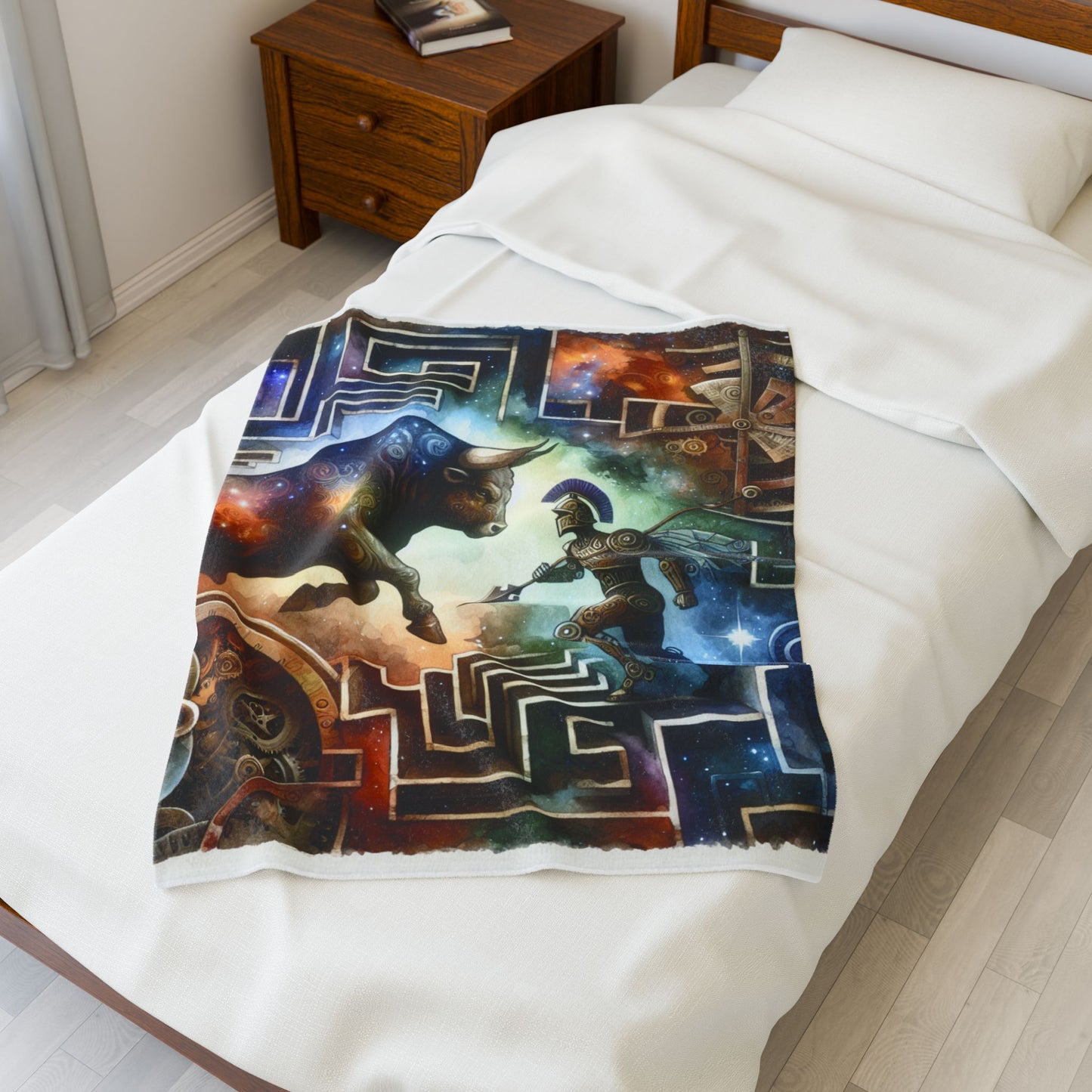 Labyrinth Encounter - Plush Blanket