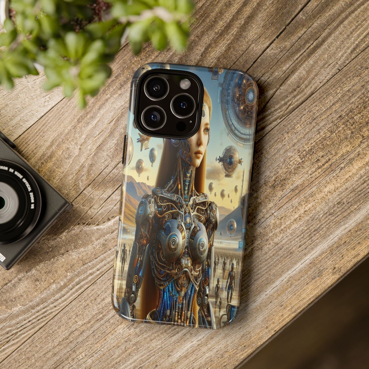 Futuristic Realm of Technology - Phone Case