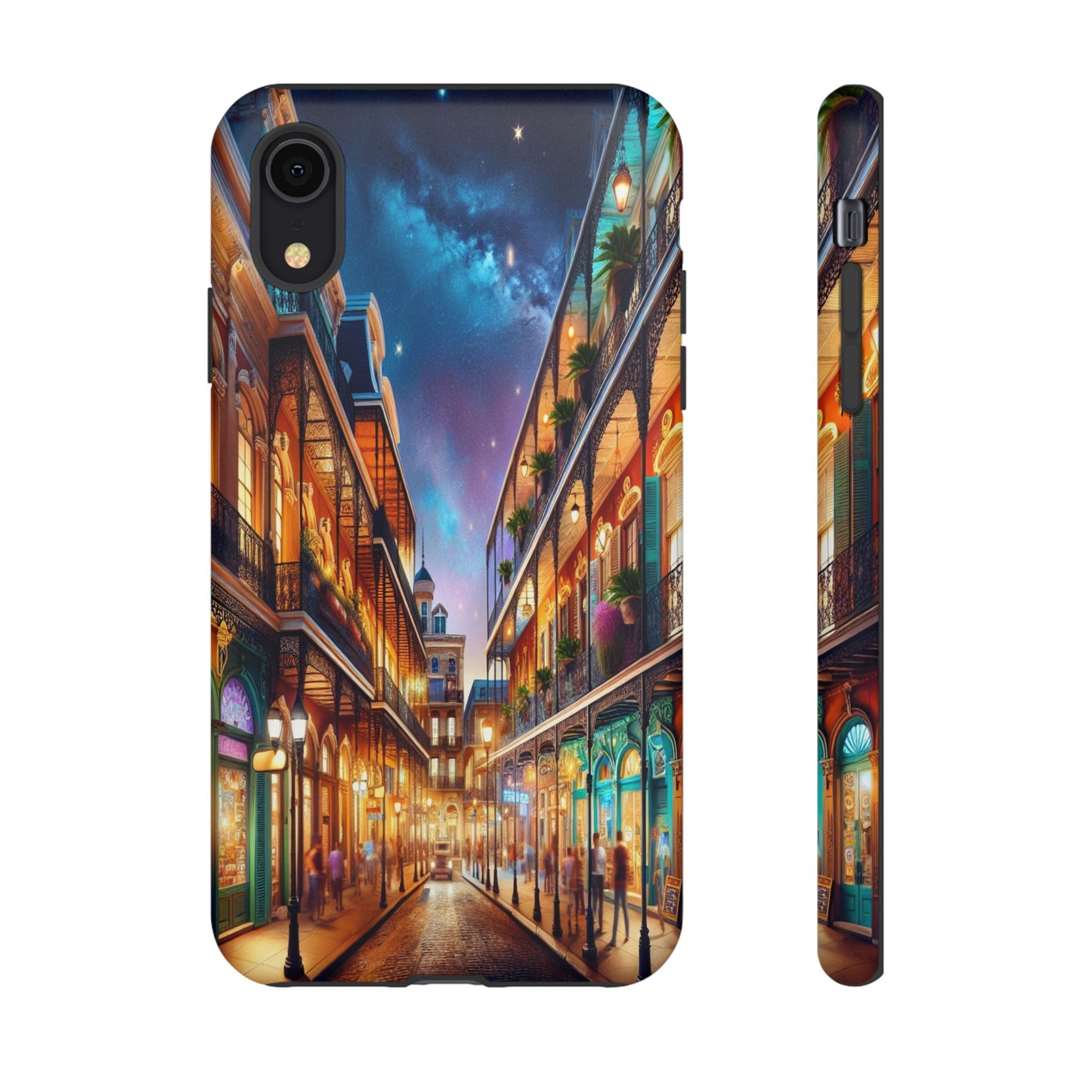 Starlit Street in the City - Phone Case