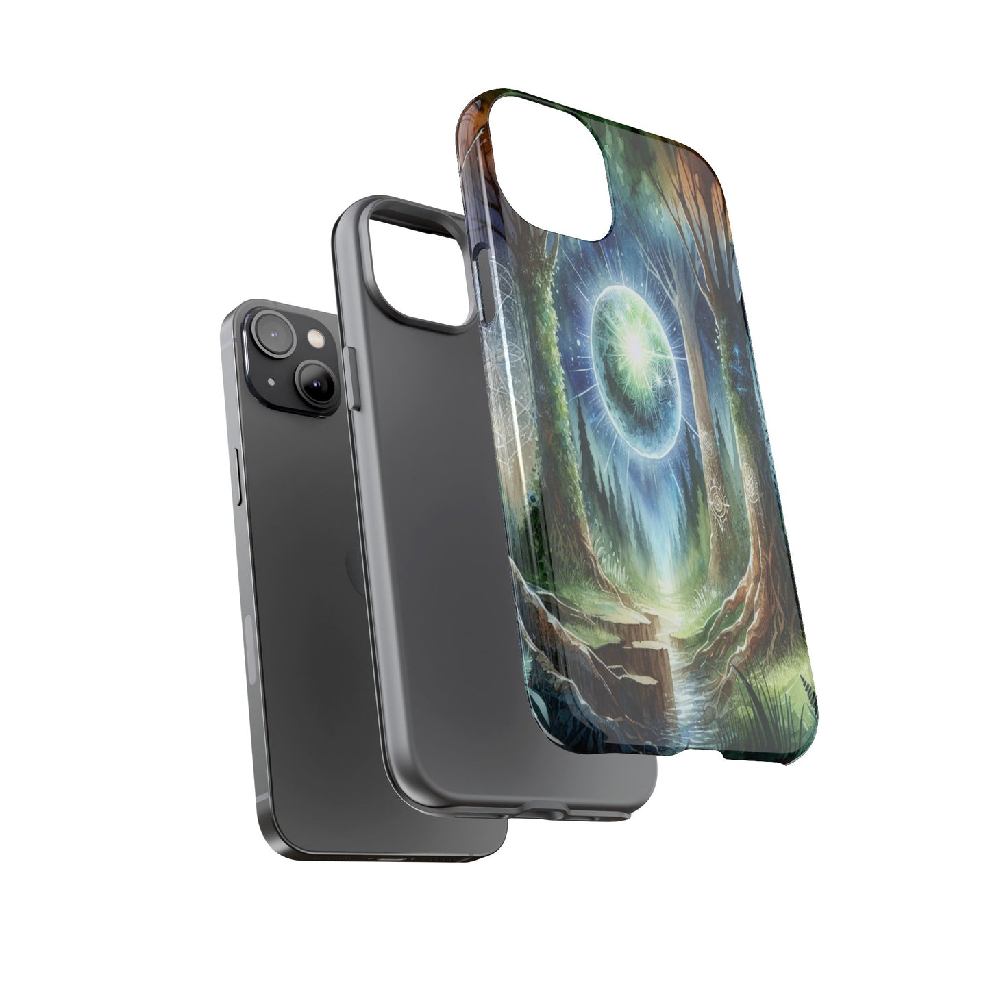 Celestial Forest Vista - Phone Case