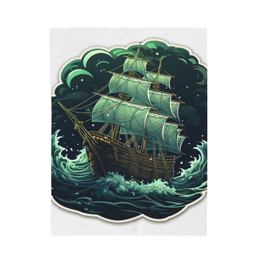 Ocean Odyssey- Plush Blanket