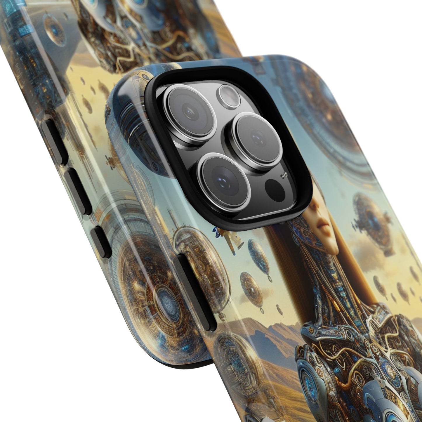 Futuristic Realm of Technology - Phone Case