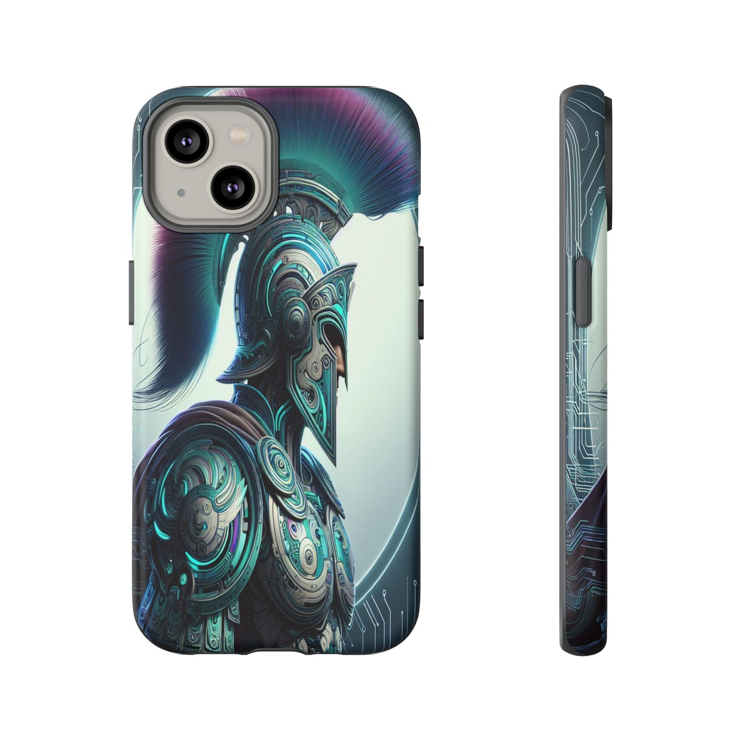Custom ProtectiveGuardian of the Digital RealmIphone Case Compatible With Iphone 16 15 14 - Phone Cover