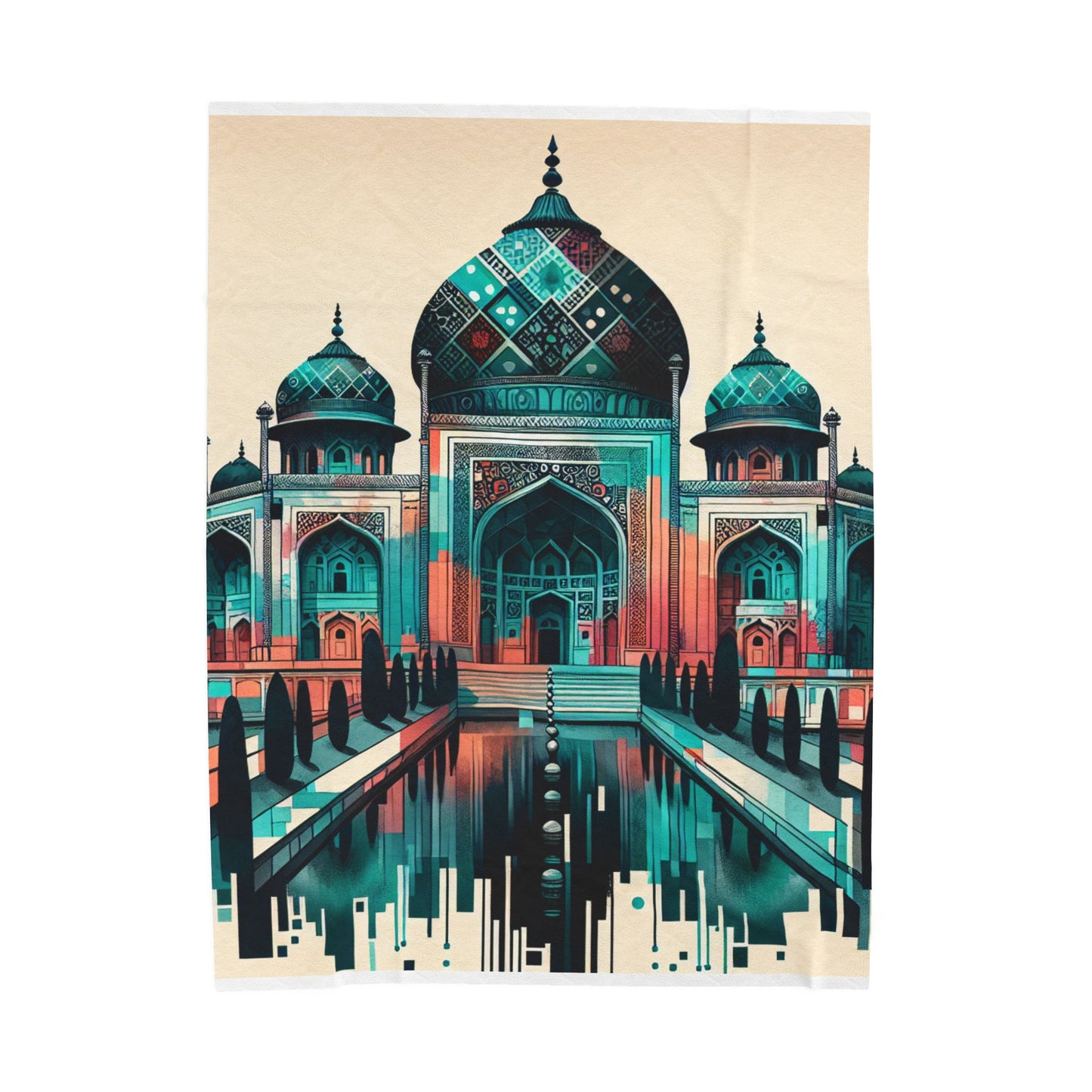 Timeless Architecture Vision - Plush Blanket