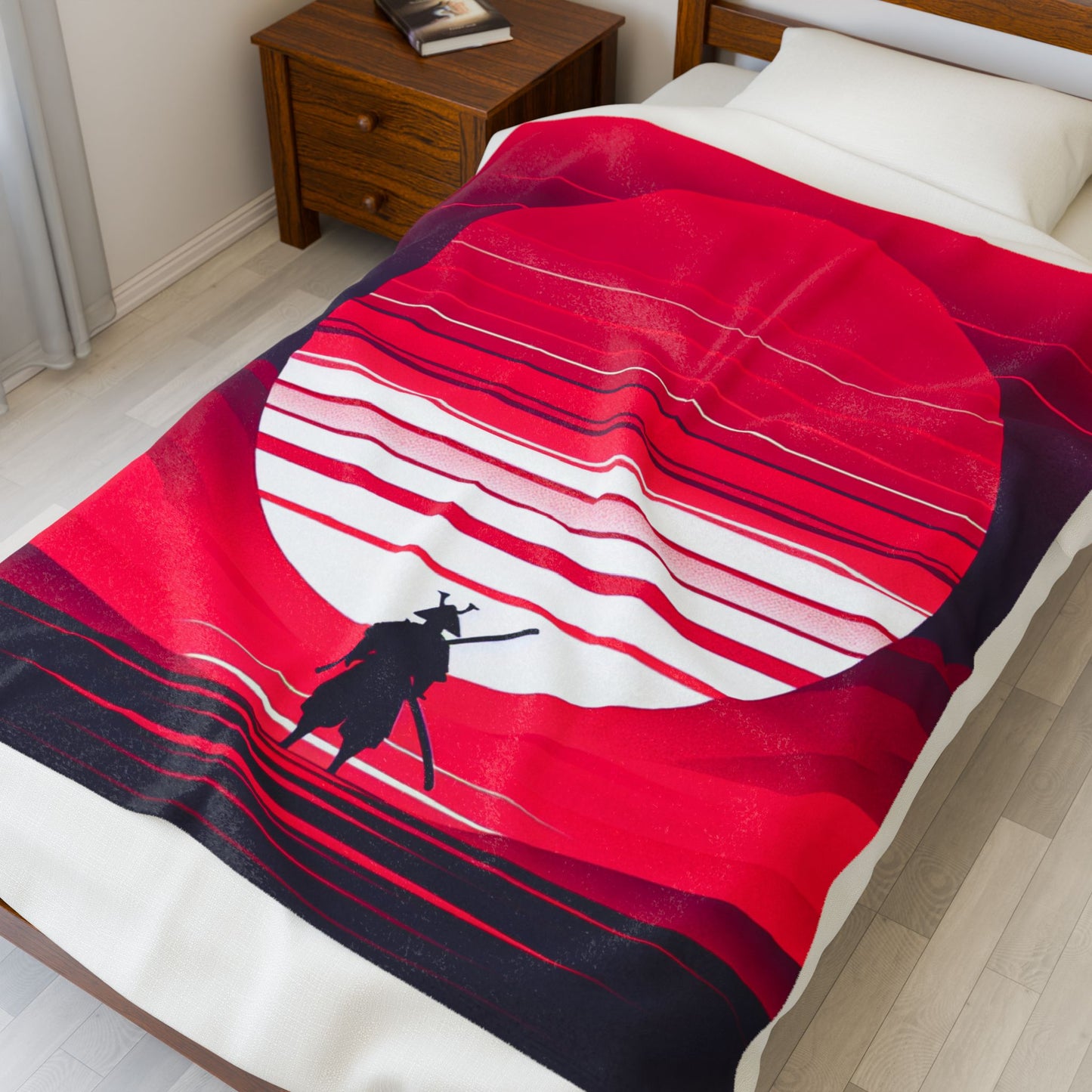 Warrior's Solitude - Plush Blanket