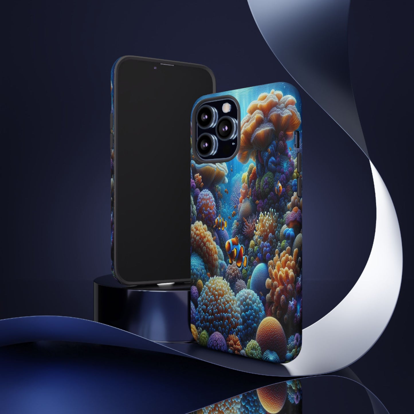 Custom ProtectiveUnderwater Paradise Alive with ColorIphone Case Compatible With Iphone 16 15 14 - Phone Cover