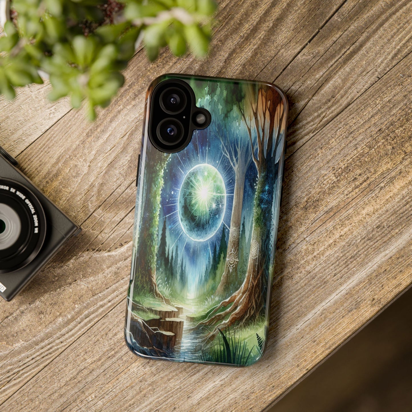 Celestial Forest Vista - Phone Case