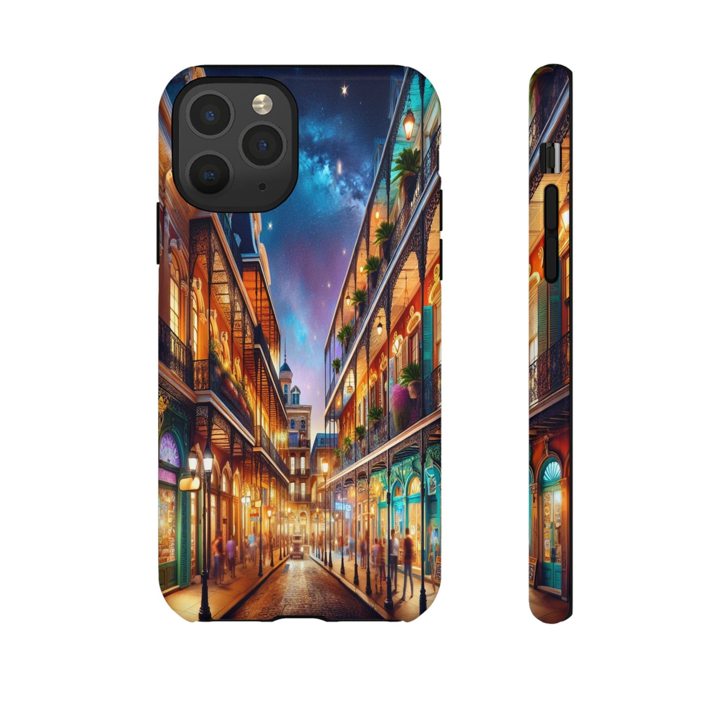 Starlit Street in the City - Phone Case