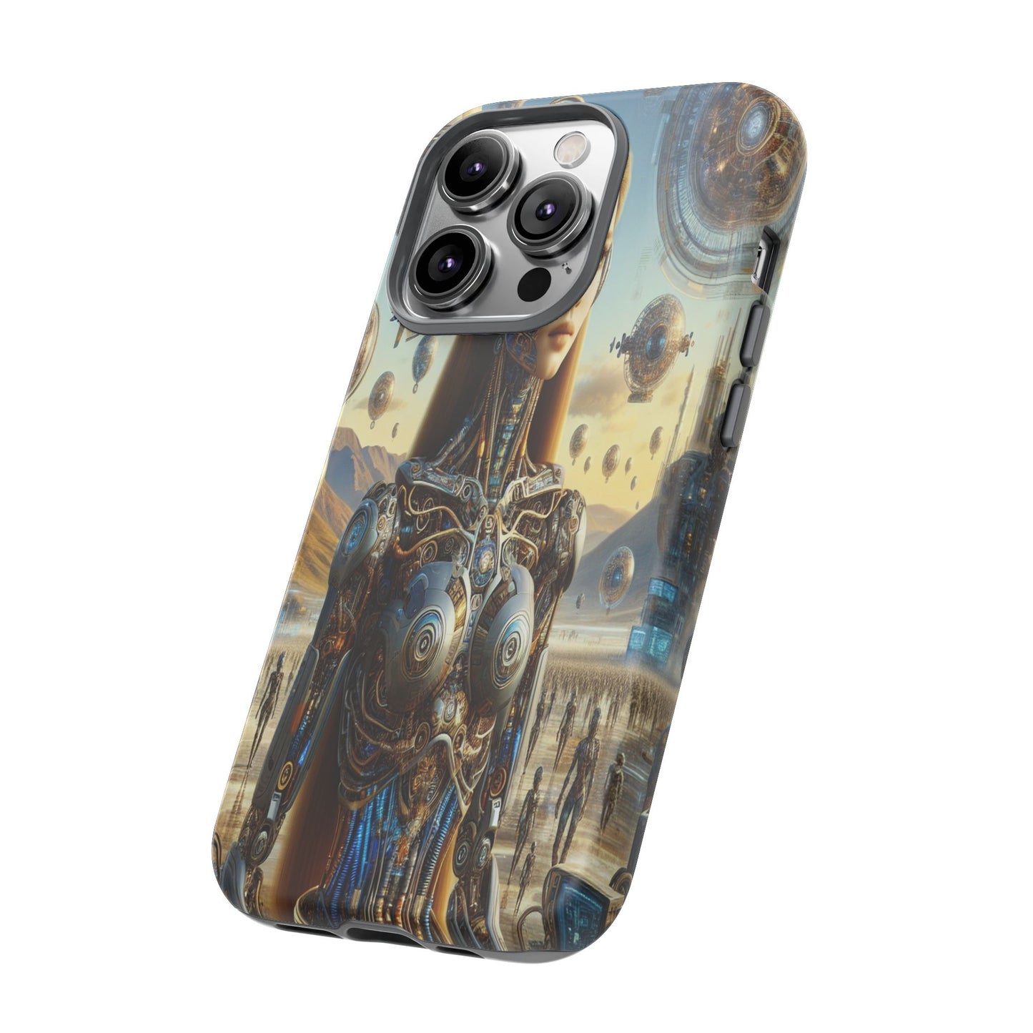 Futuristic Realm of Technology - Phone Case