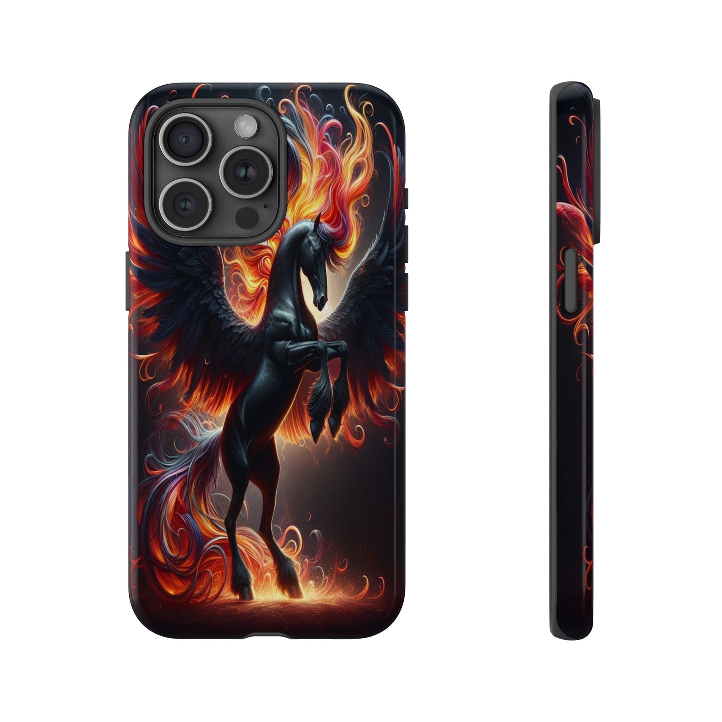 Custom ProtectiveWings of Fire and GraceIphone Case Compatible With Iphone 16 15 14 - Phone Cover