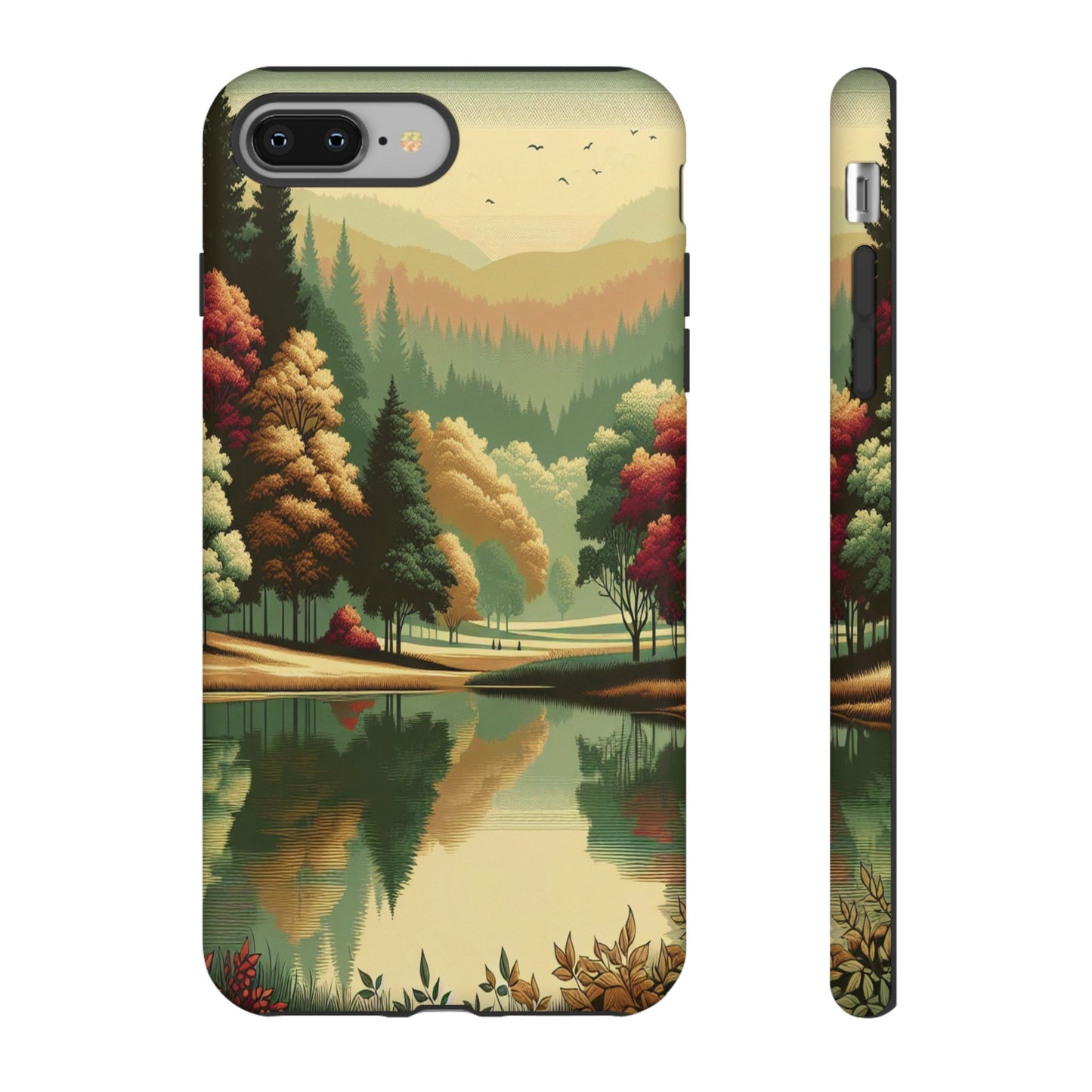 Protective Nature's Tapestry Iphone Case Compatible With Iphone 16 15 14 - Iphone Cover