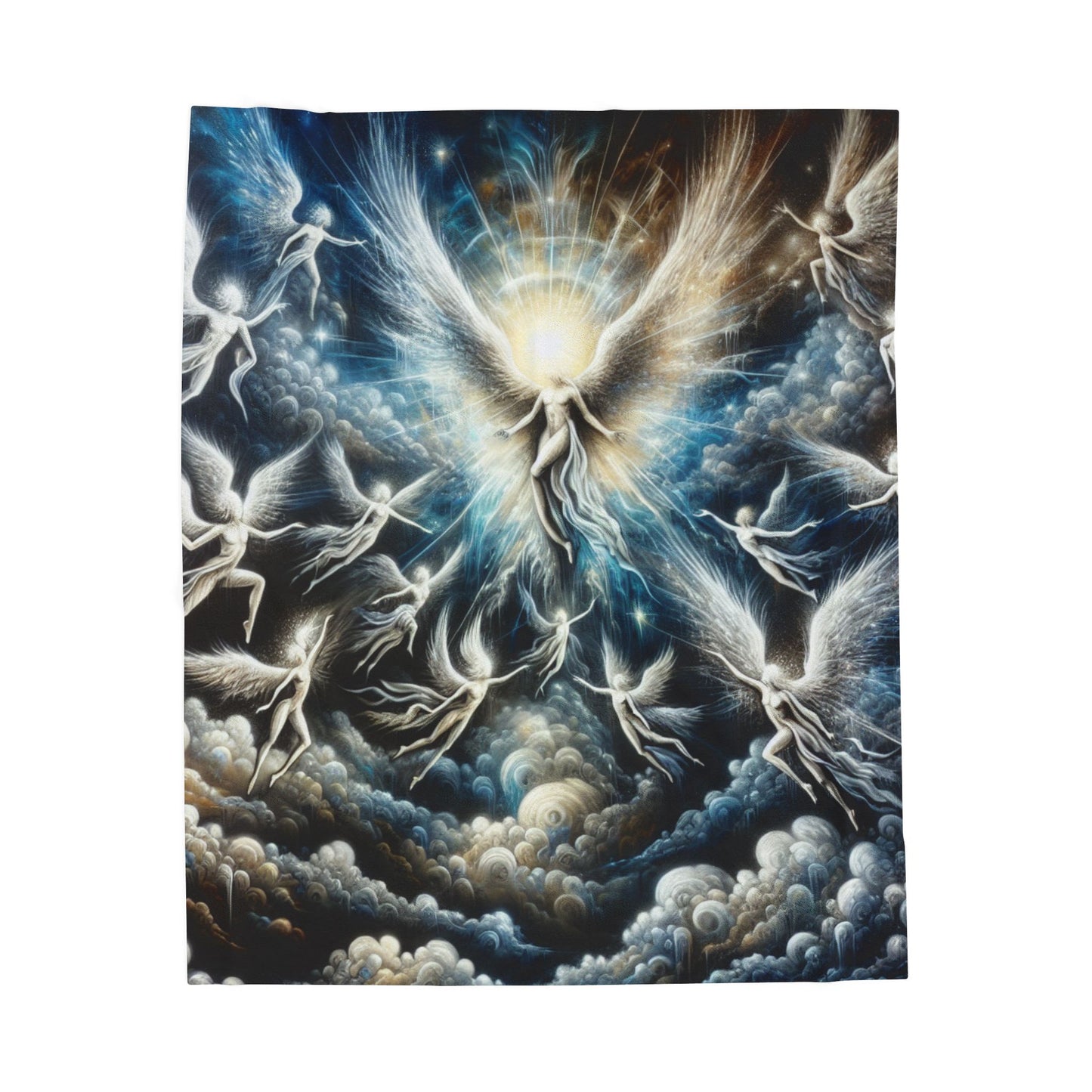 Cosmic Ascension - Plush Blanket