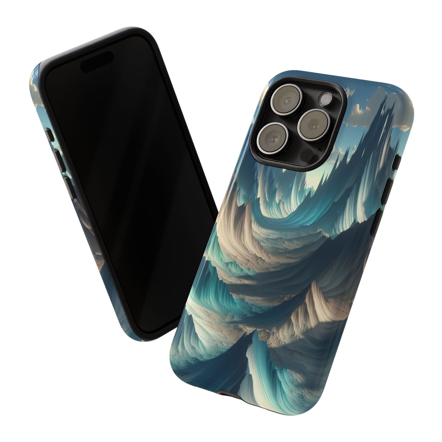 Whispering Peaks of Imagination - Phone Case