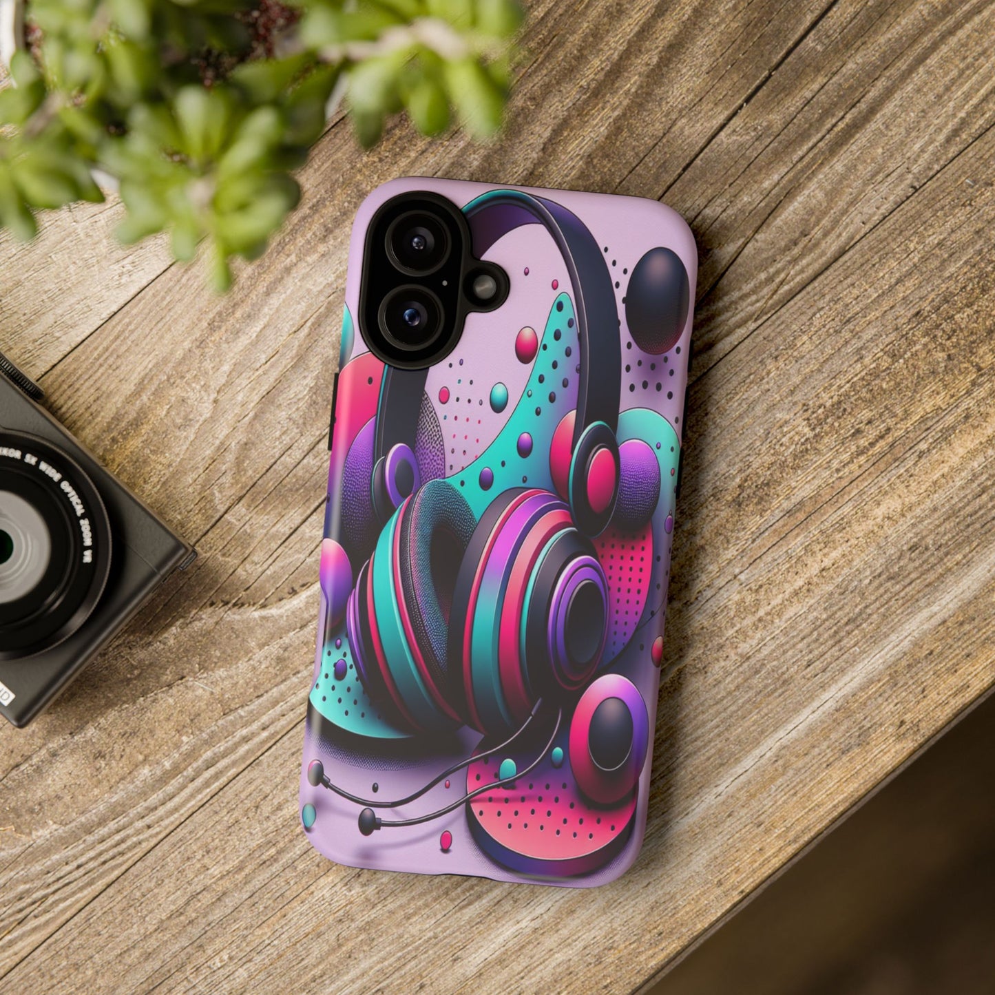 Rhythmic Echoes - Phone Case