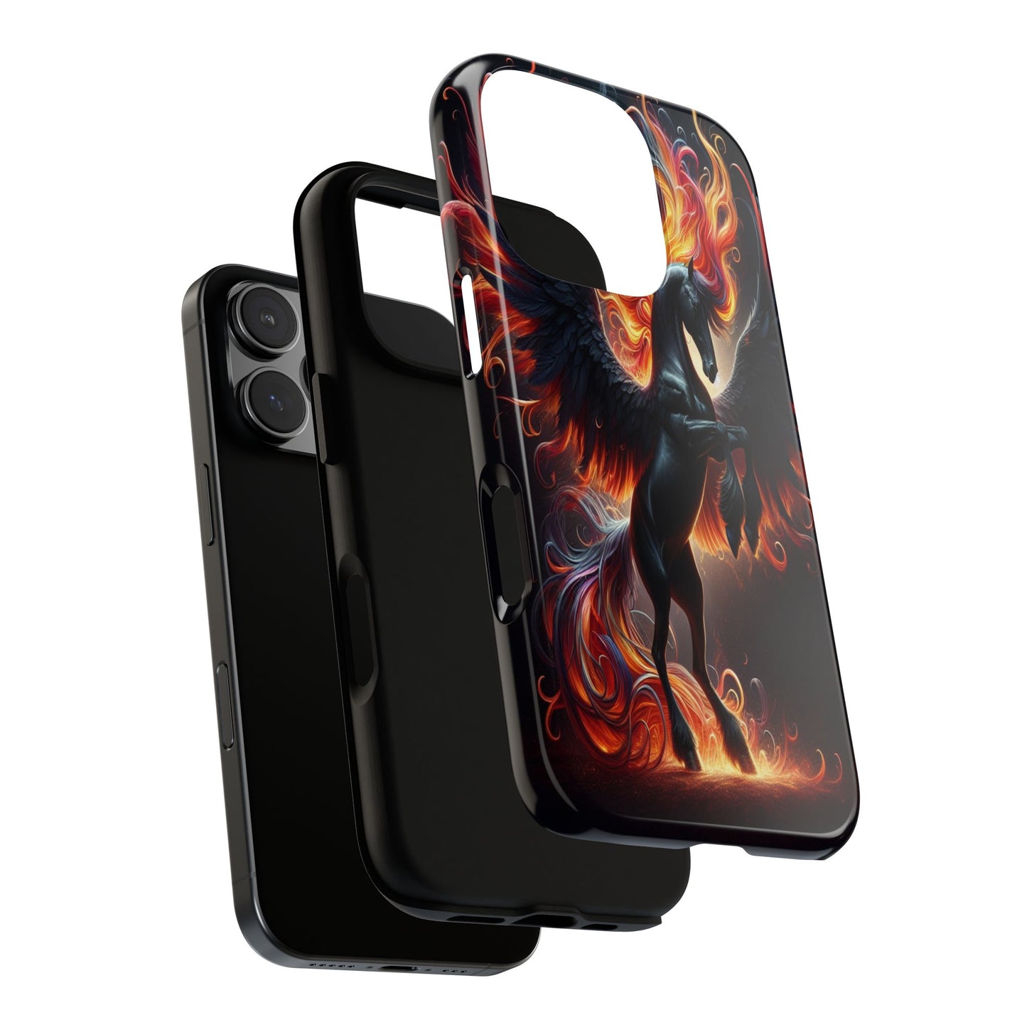 Custom ProtectiveWings of Fire and GraceIphone Case Compatible With Iphone 16 15 14 - Phone Cover