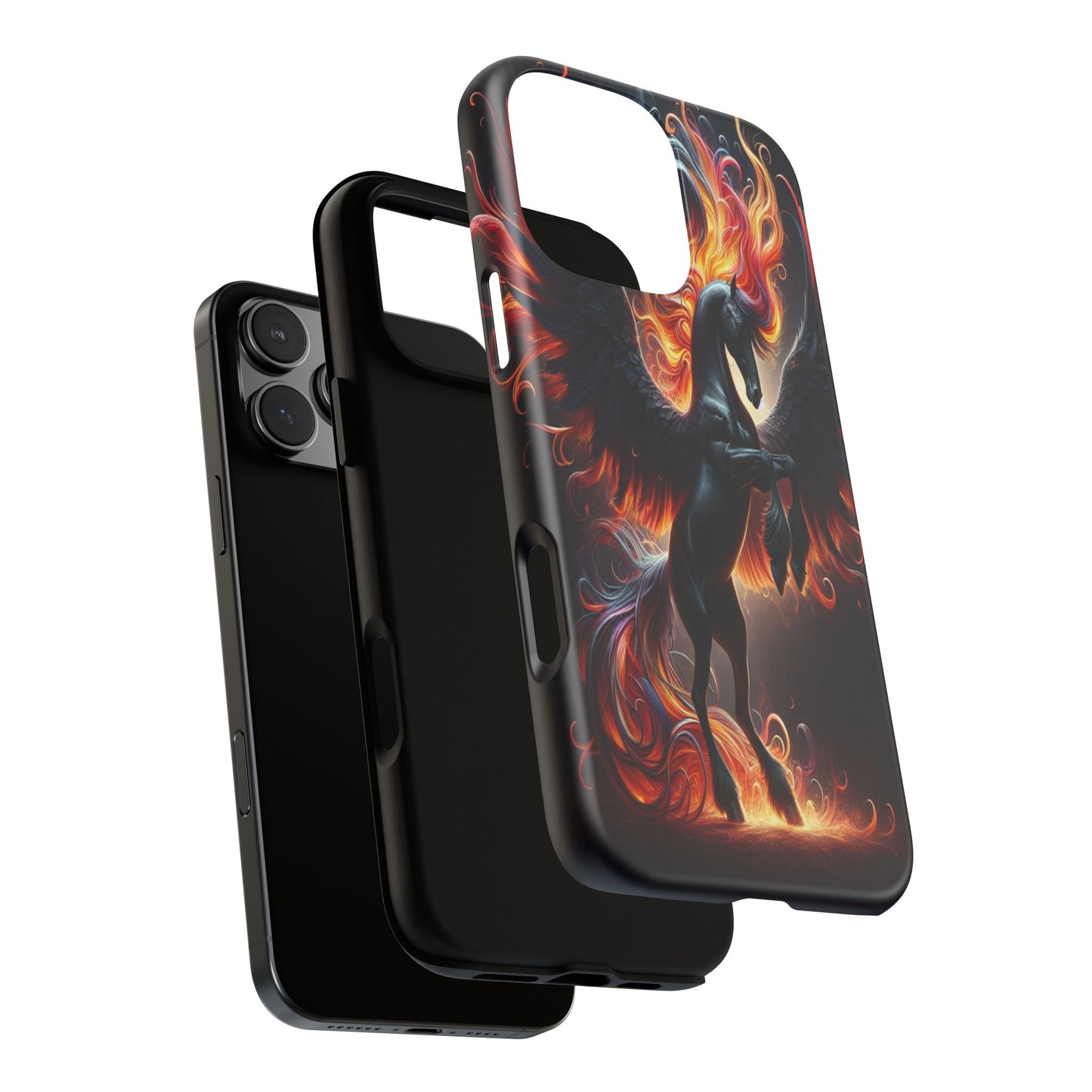 Custom ProtectiveWings of Fire and GraceIphone Case Compatible With Iphone 16 15 14 - Phone Cover