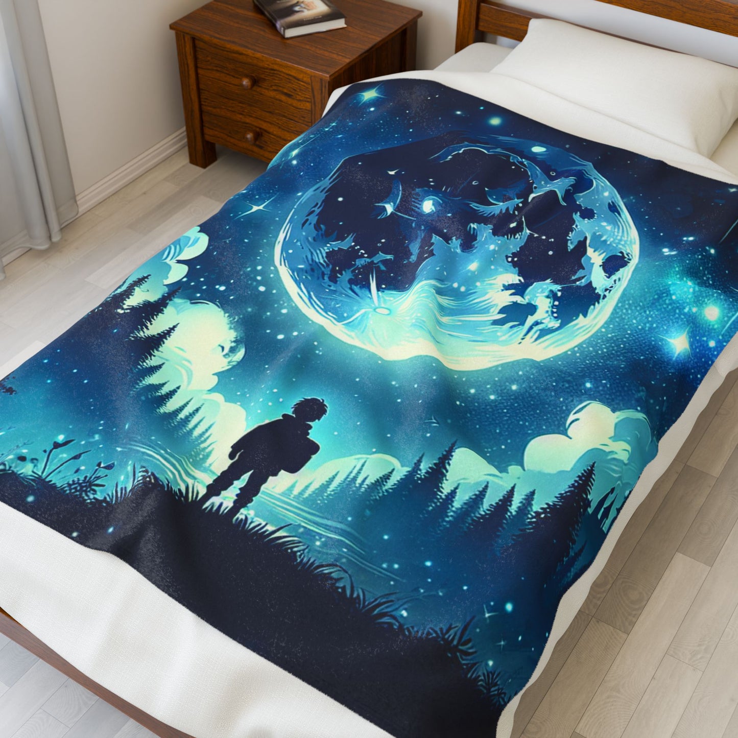 Moonlit Reverie - Plush Blanket