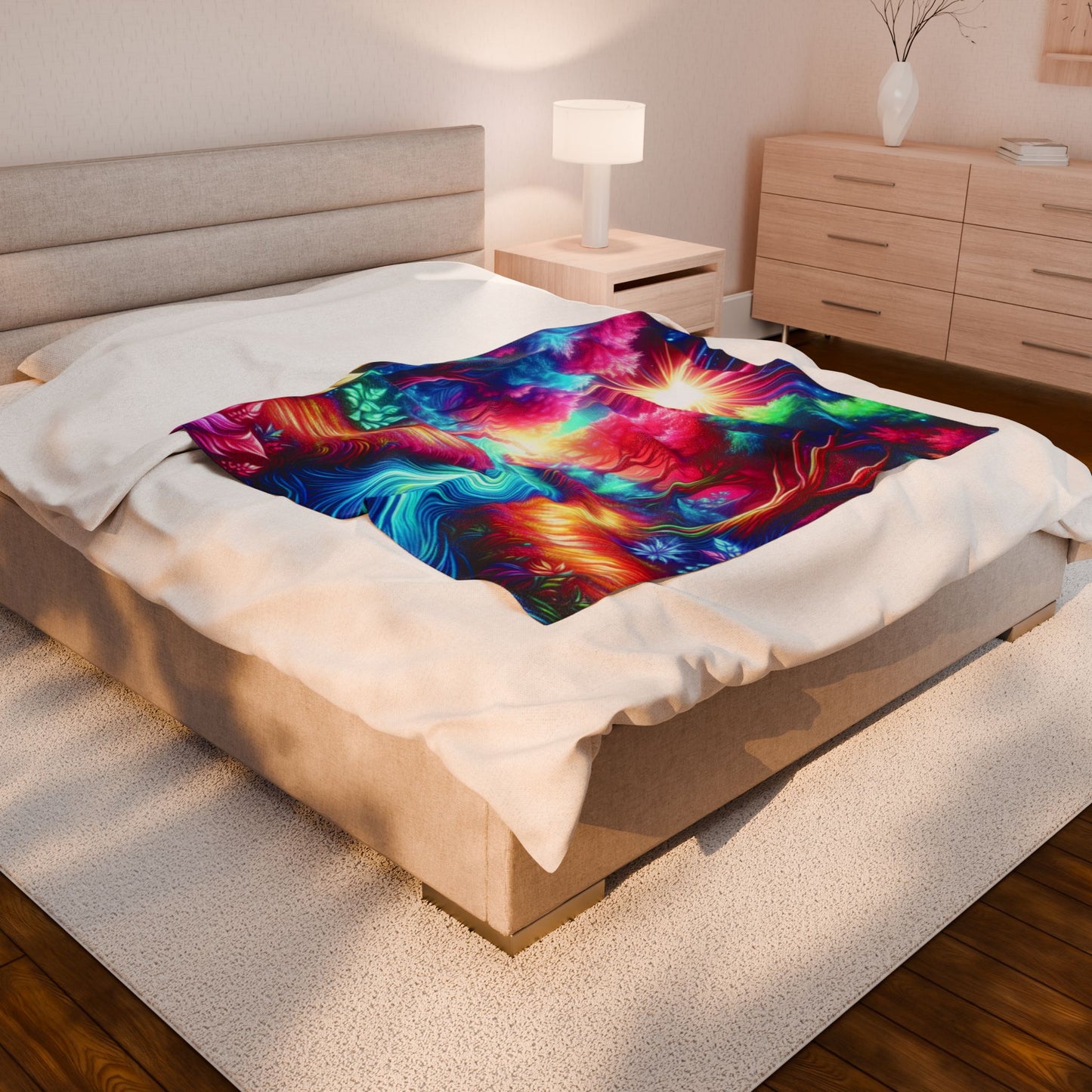Enchanted Radiance - Plush Blanket