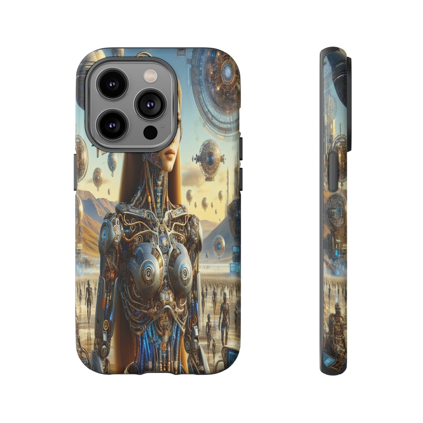 Futuristic Realm of Technology - Phone Case