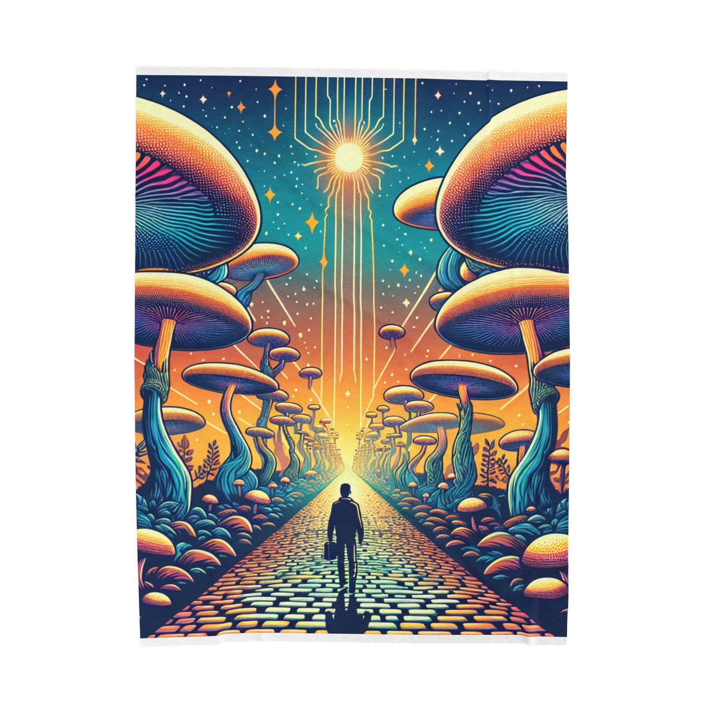 Path of Enchantment - Plush Blanket