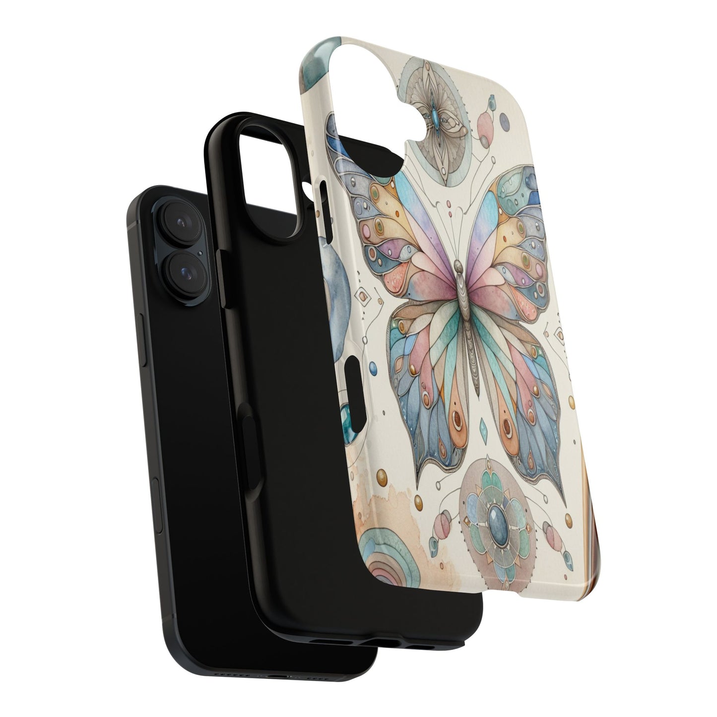 Kaleidoscope Wings - Phone Case