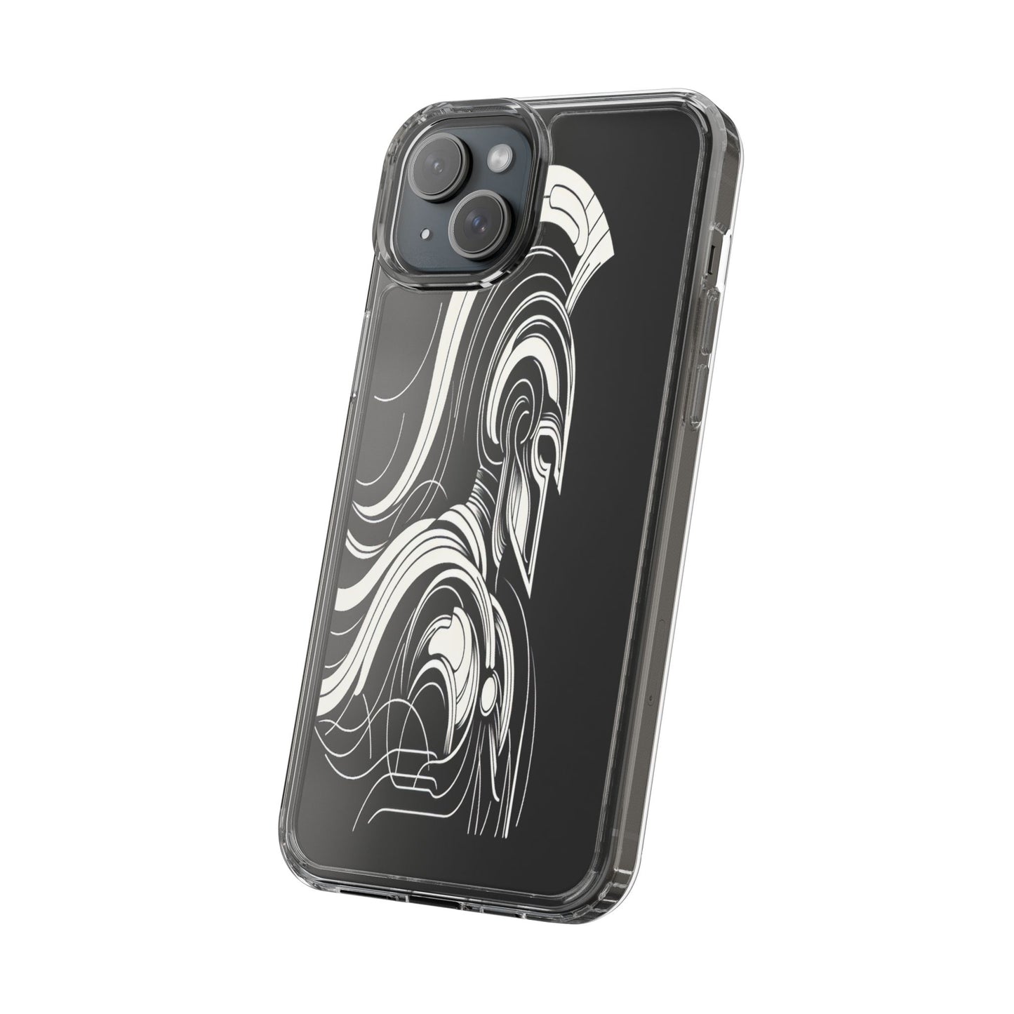 Transparent Timeless Sentinel Iphone Case Compatible With Iphone 16 15 14 - Clear Phone Cover