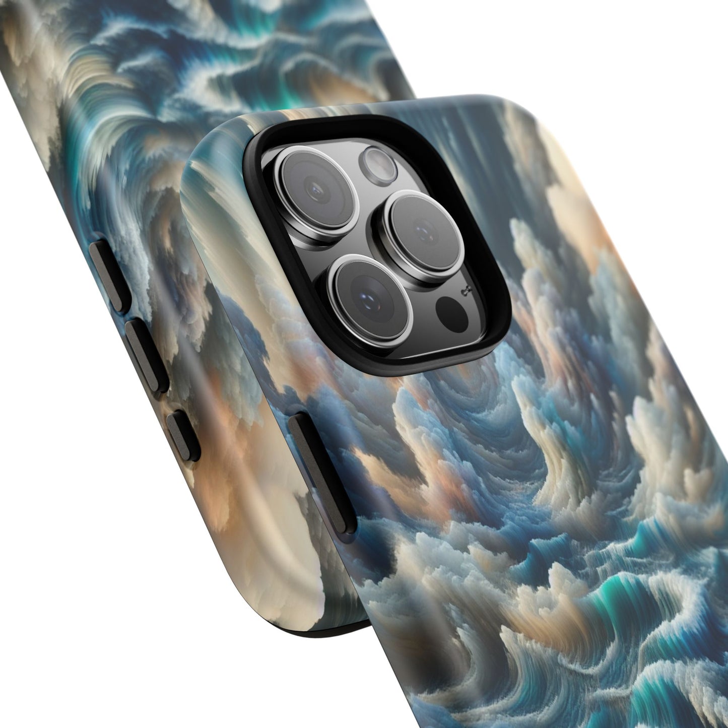 Waves of Clouded Light - Phone Case