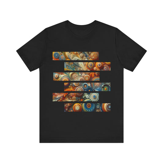 Organic Expanse of Spirals and Swirls - Jersey Short Sleeve Tee