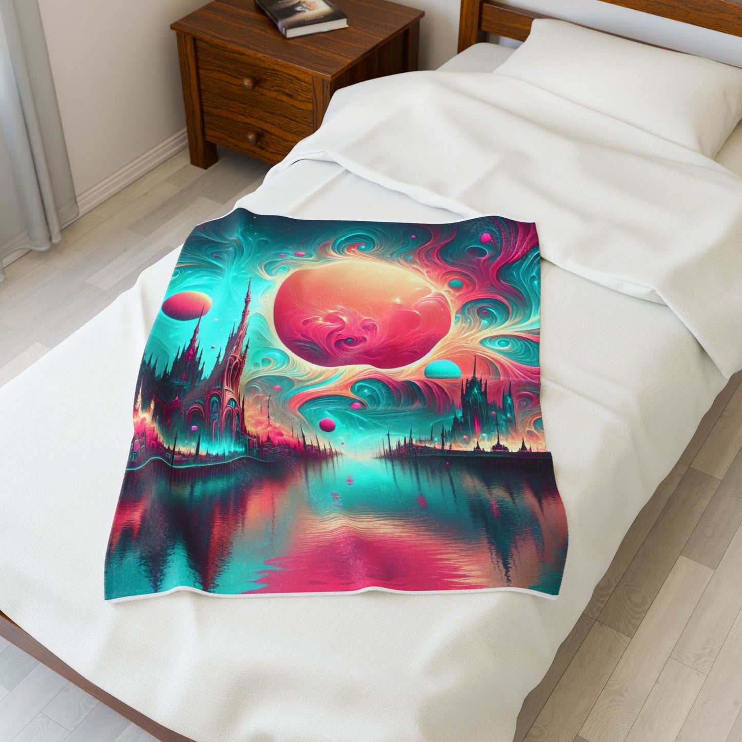 Chroma Reverie - Plush Blanket