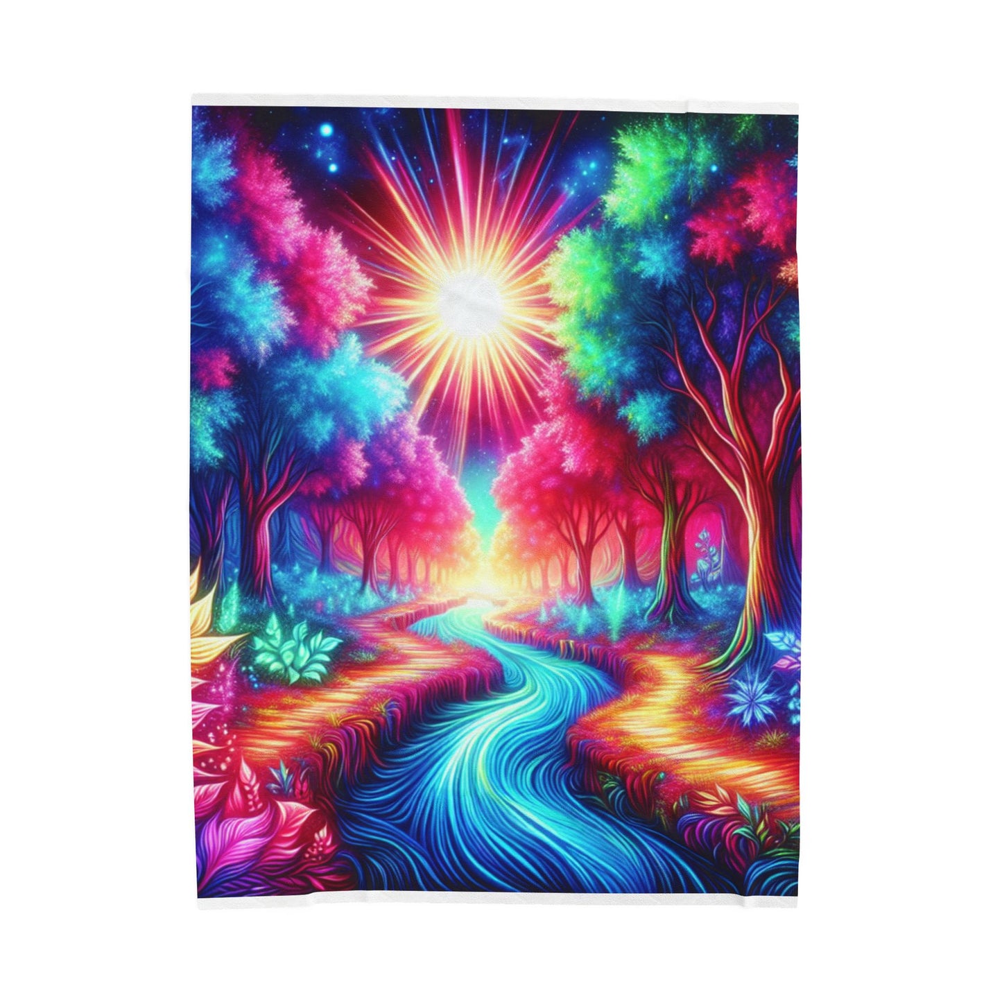 Enchanted Radiance - Plush Blanket
