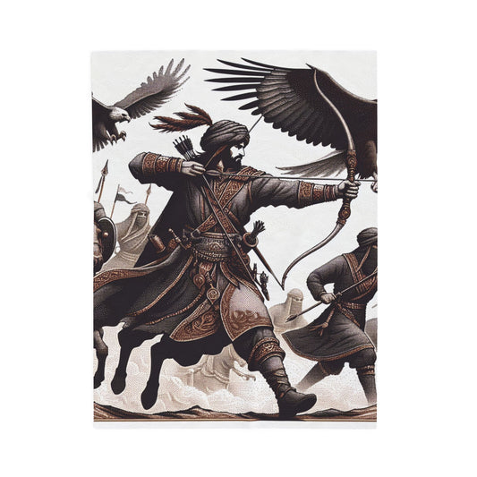 Eagle's Command - Plush Blanket