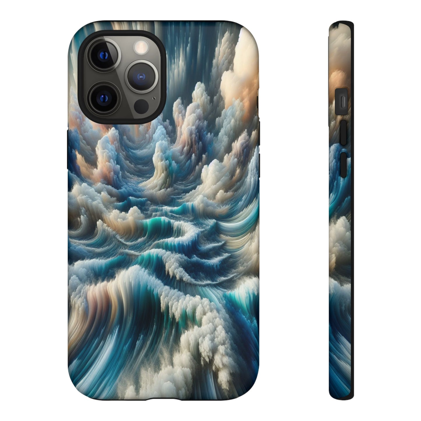 Waves of Clouded Light - Phone Case