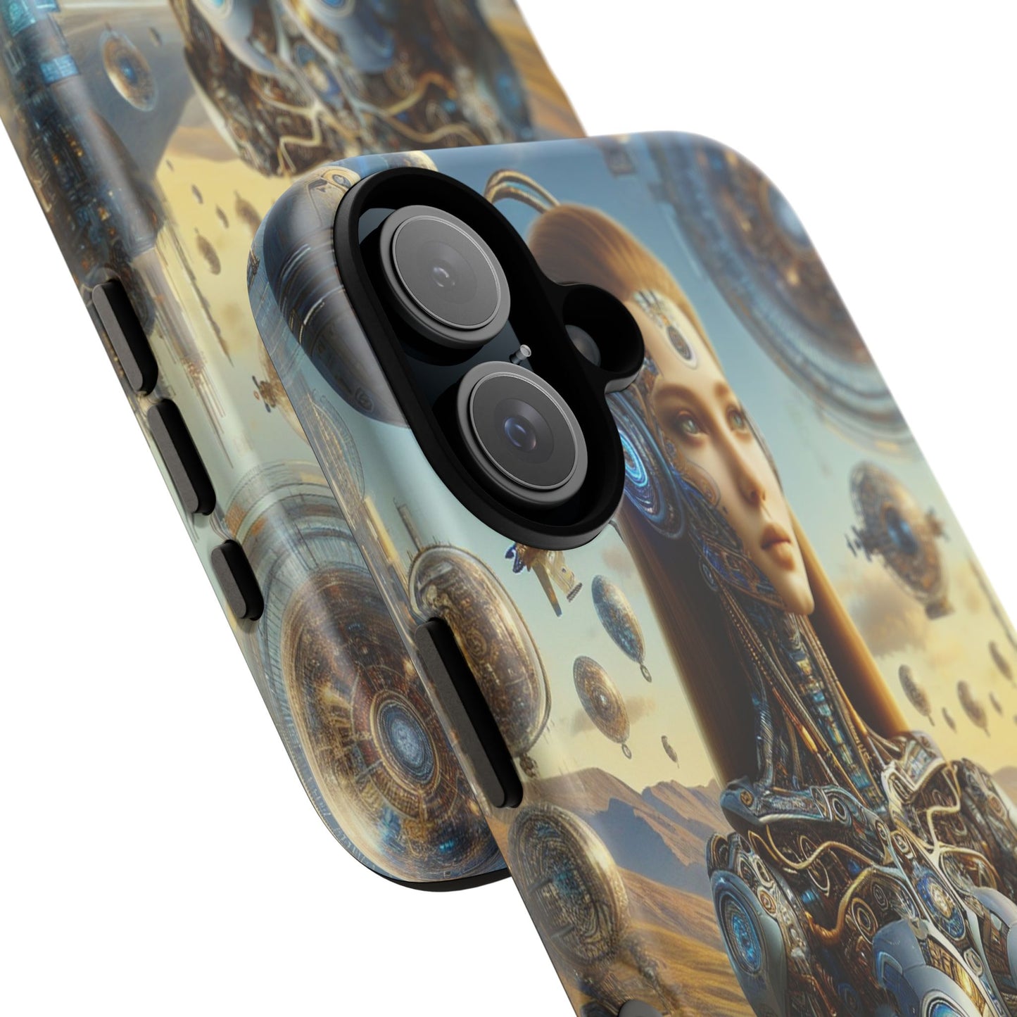 Futuristic Realm of Technology - Phone Case