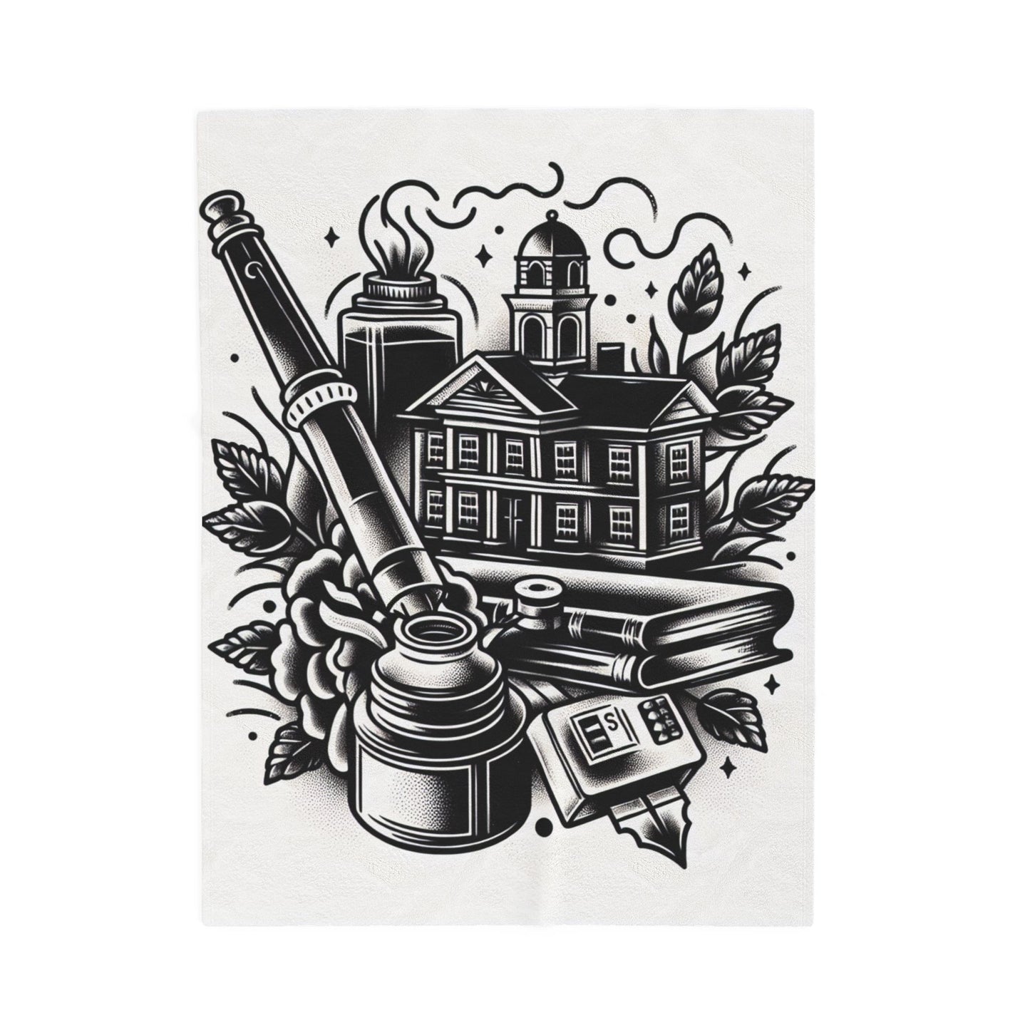Academic Heritage and Scientific Pursuit- Plush Blanket