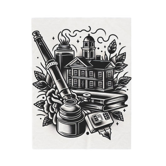 Academic Heritage and Scientific Pursuit- Plush Blanket