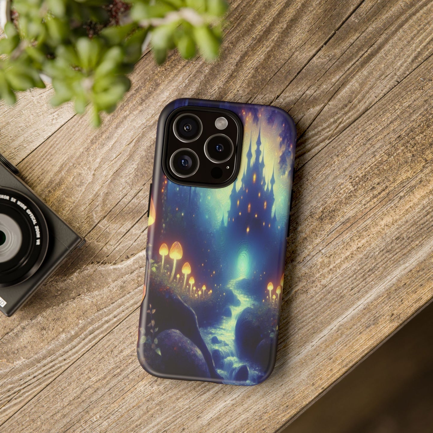 The Luminous Forest Path - Phone Case
