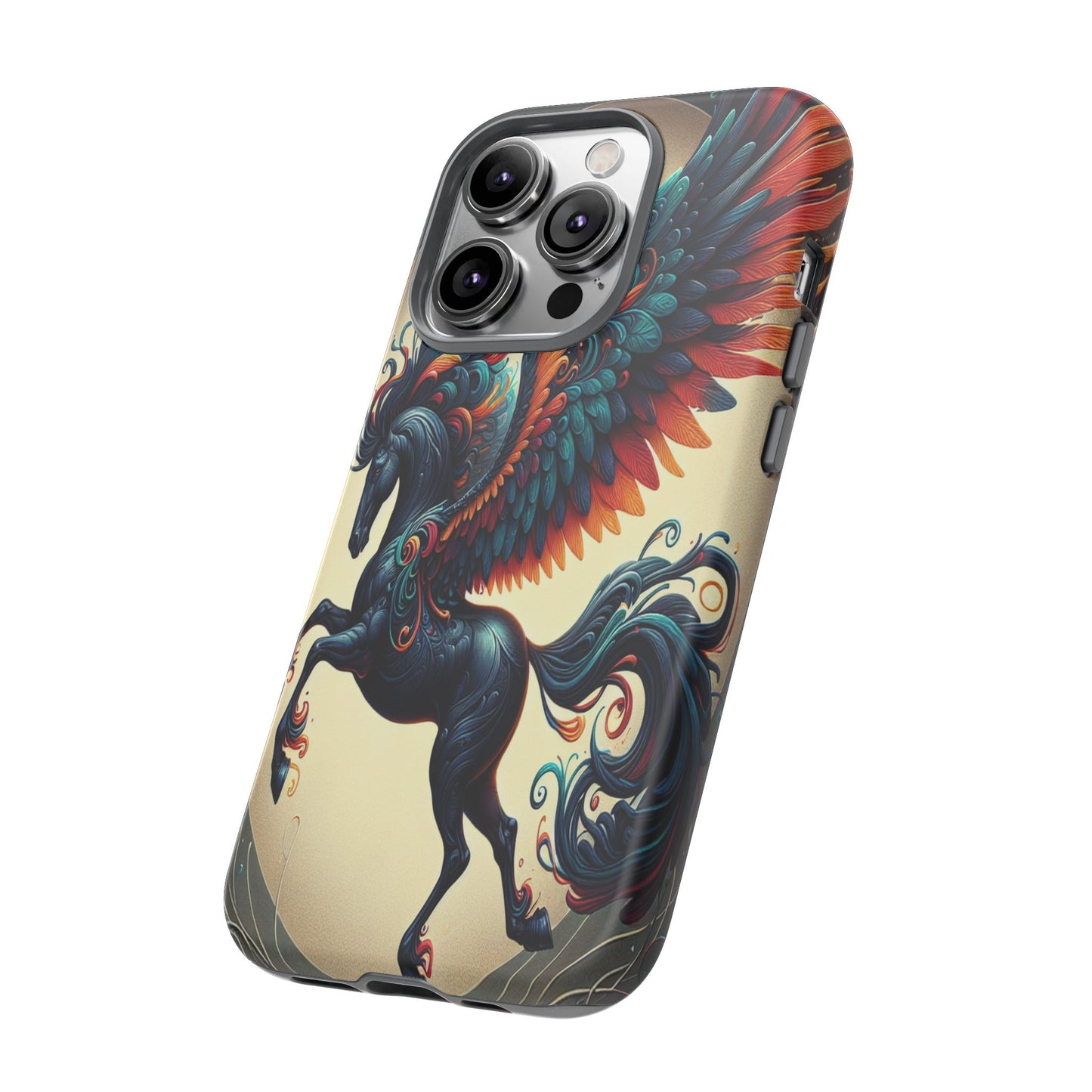 Winged Fantasy in Motion - Phone Case