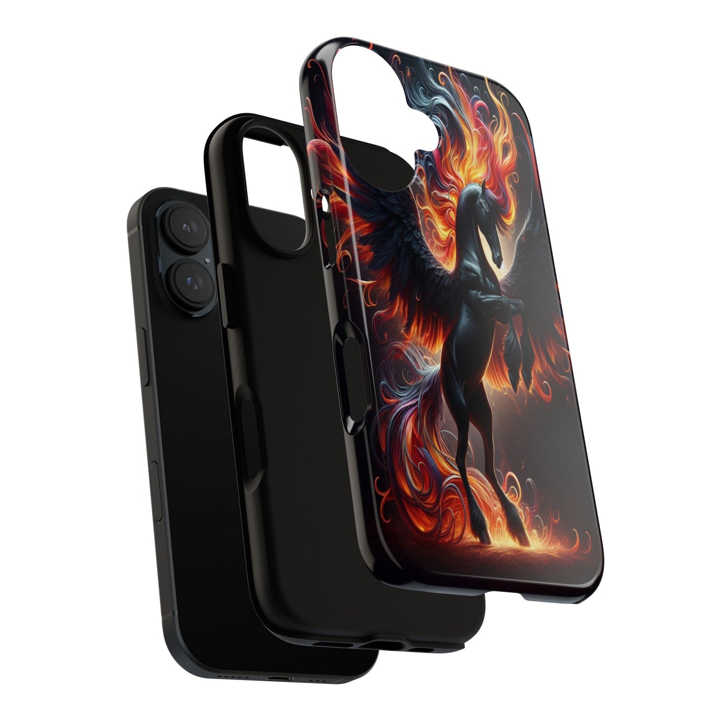 Custom ProtectiveWings of Fire and GraceIphone Case Compatible With Iphone 16 15 14 - Phone Cover