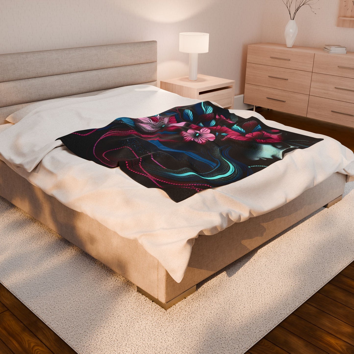 Elegance in Motion - Plush Blanket