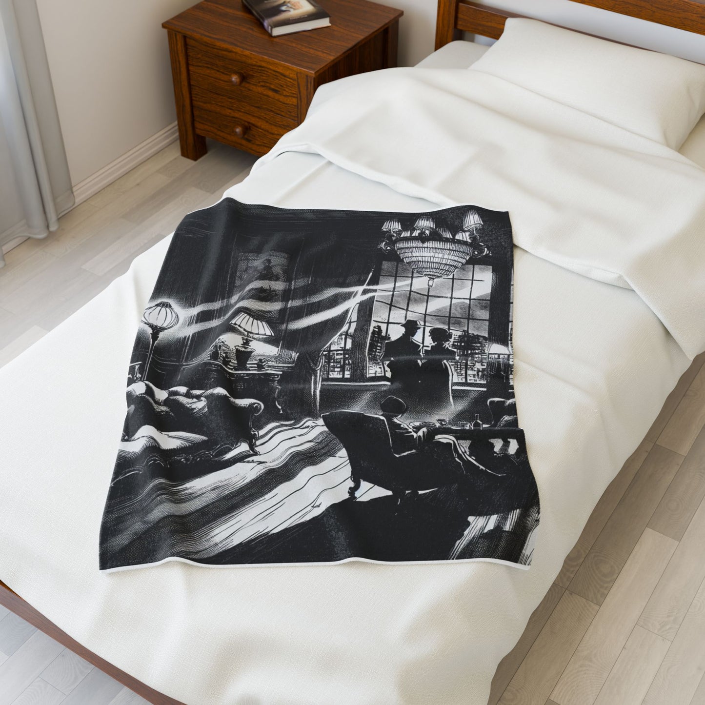 Glimpse of Elegance - Plush Blanket