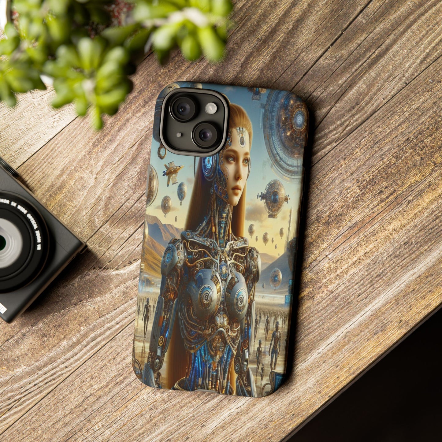 Futuristic Realm of Technology - Phone Case