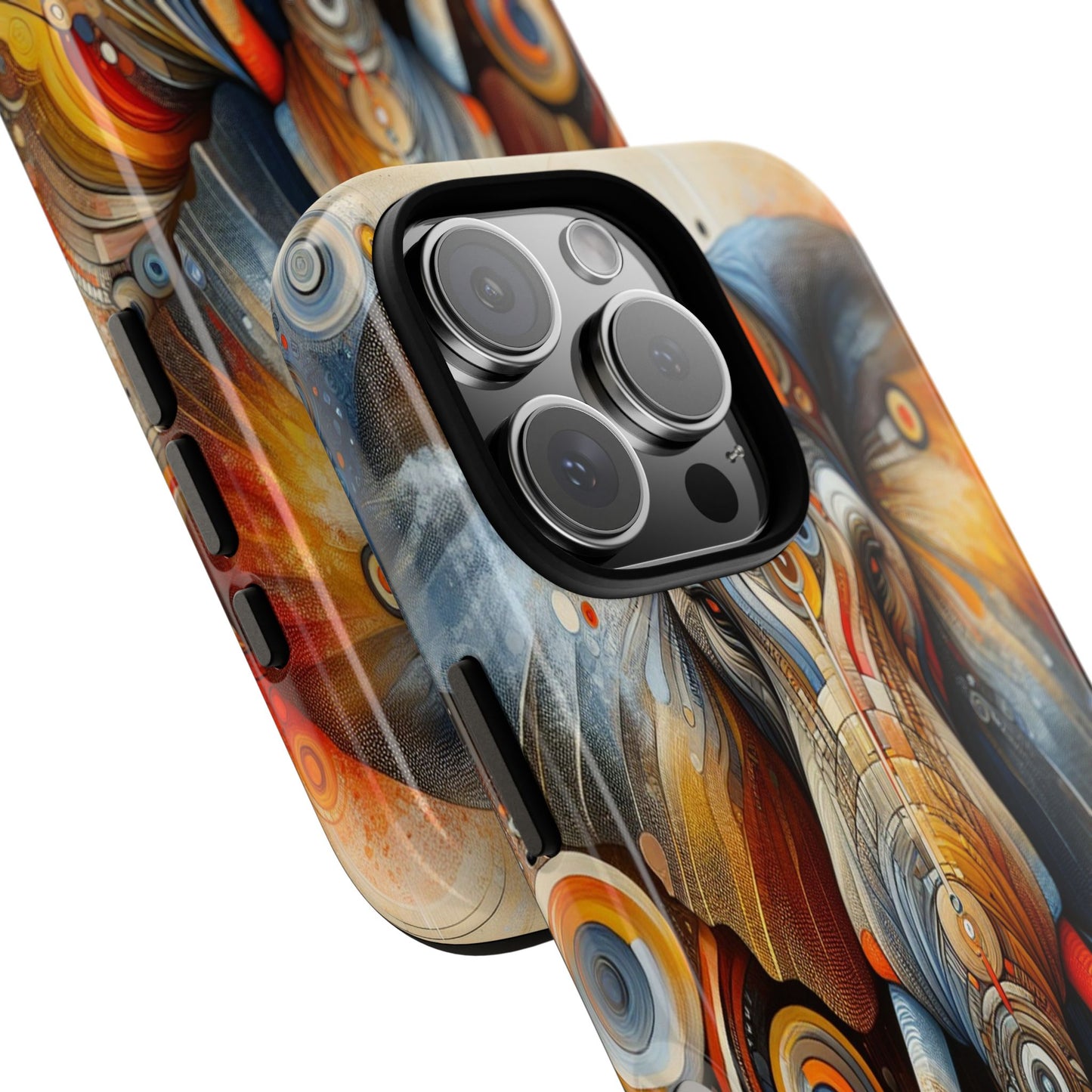 Elephant Kaleidoscope - Phone Case