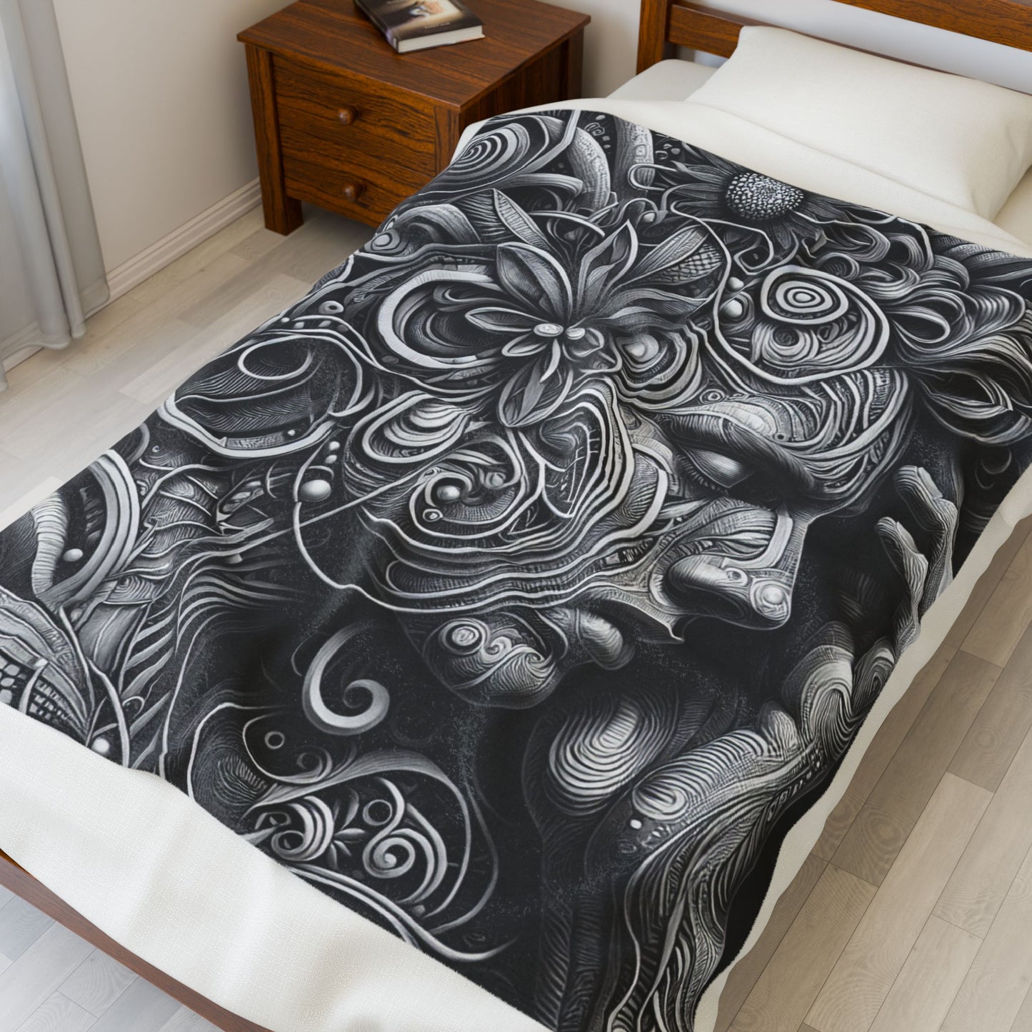 Intricate Mindfulness- Plush Blanket