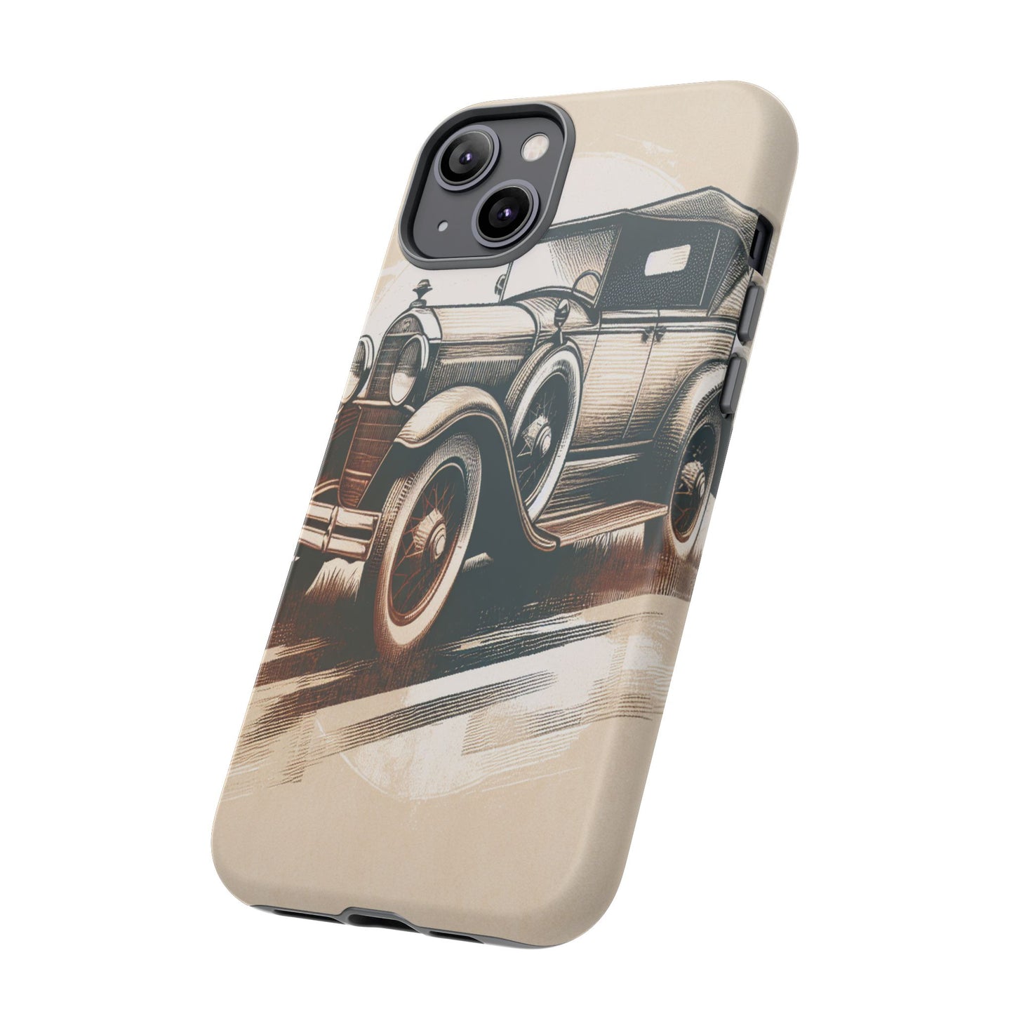 Vintage Wheels in Motion - Phone Case