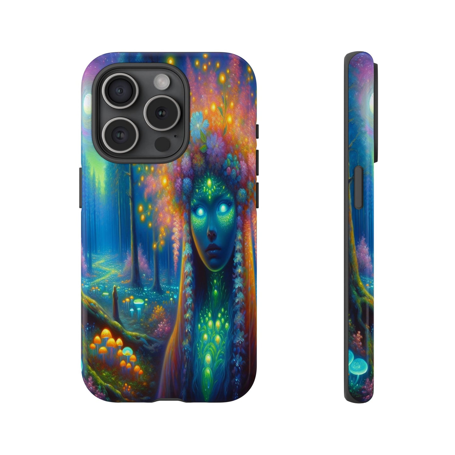 Forest of Mystical Lights - Phone Case