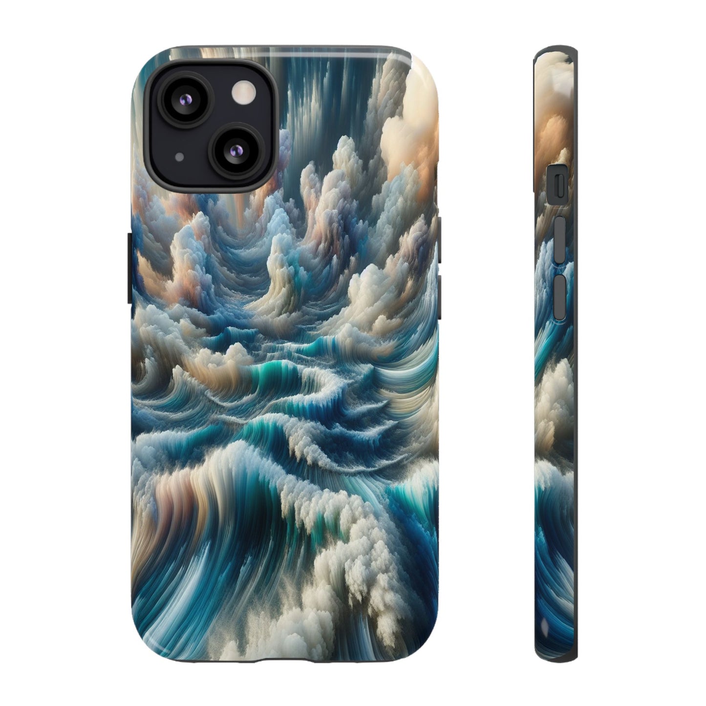 Waves of Clouded Light - Phone Case