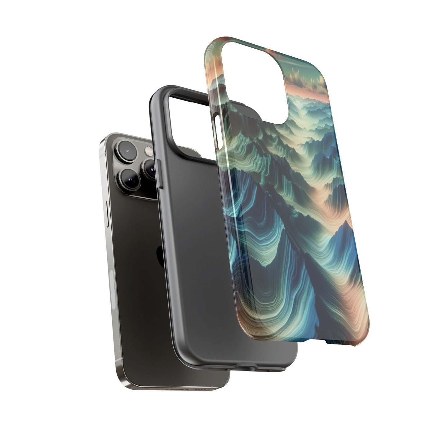 Ethereal Landscapes of Tranquility - Phone Case